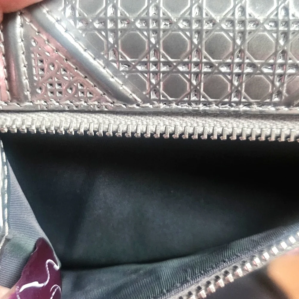 Diorama Cannage Leather Wallet w/COA! ¡¡FULL INCLUSION!!